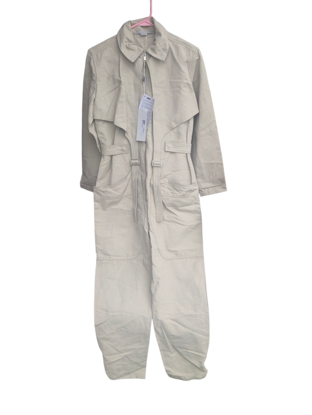 Stella McCartney Paloma All In One Jumpsuit Beige Size 36